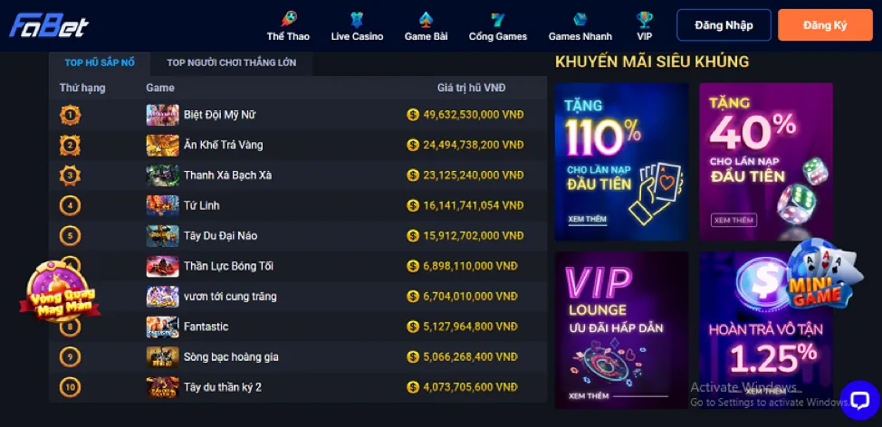 Đa dạng các trò chơi game bài đổi thưởng tại OK88.COM